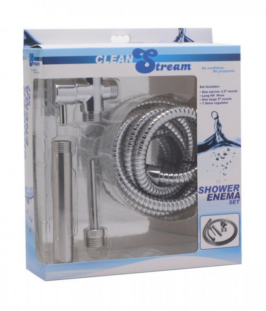 Набор для анального душа Shower Enema System - XR Brands - купить с доставкой в Прокопьевске