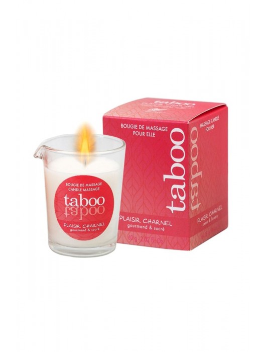 Массажное аромамасло с афродизиаками для женщин RUF Taboo Plaisir charnel - 60 гр. - RUF - купить с доставкой в Прокопьевске