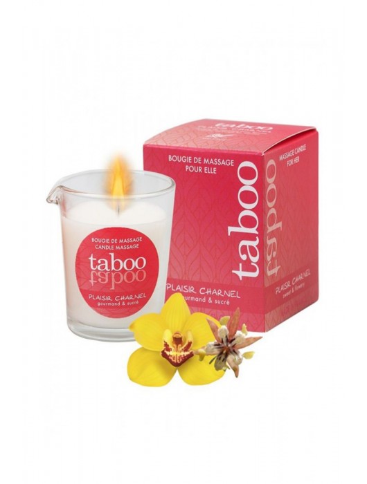 Массажное аромамасло с афродизиаками для женщин RUF Taboo Plaisir charnel - 60 гр. - RUF - купить с доставкой в Прокопьевске