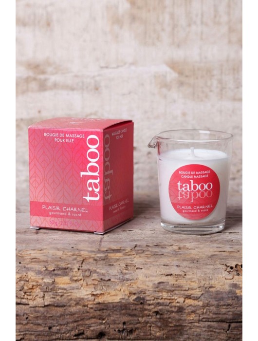 Массажное аромамасло с афродизиаками для женщин RUF Taboo Plaisir charnel - 60 гр. - RUF - купить с доставкой в Прокопьевске