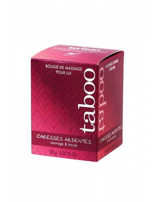 Массажное аромамасло с афродизиаками для мужчин RUF Сaresses ardentes - 60 гр. - RUF - купить с доставкой в Прокопьевске