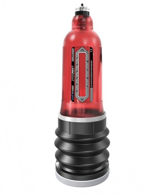 Красная гидропомпа HydroMAX7 Wide Boy - Bathmate - в Прокопьевске купить с доставкой