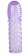 Насадка гелевая фиолетовая с точками, шипами и наплывами - 13,5 см. - Toyfa Basic - в Прокопьевске купить с доставкой