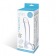 Прозрачный стеклянный фаллос с мошонкой Curved G-Spot - 18 см. - Glas