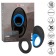 Набор из двух черных эрекционных колец Link Up Max - California Exotic Novelties - в Прокопьевске купить с доставкой