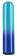 Голубой гладкий мини-вибромассажер Glam Vibe - 9 см. - California Exotic Novelties