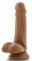 Кофейный фаллоимитатор Captain Mike - 15,24 см. - Blush Novelties