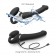 Черный безремневой вибрострапон Silicone Bendable Strap-On - size XL - Strap-on-me - купить с доставкой в Прокопьевске